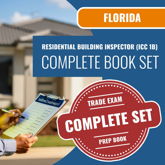 Florida Residential Building Inspector (ICC 1B) Exam Book Package