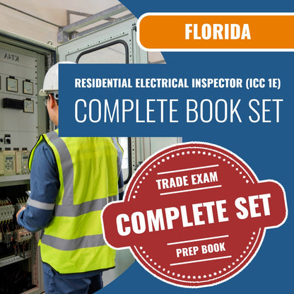 Florida Residential Electrical Inspector (ICC 1E) Exam Book Package