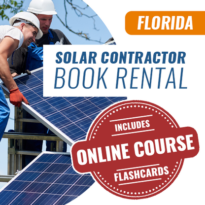 Florida Solar Contractor Exam - Book Rental