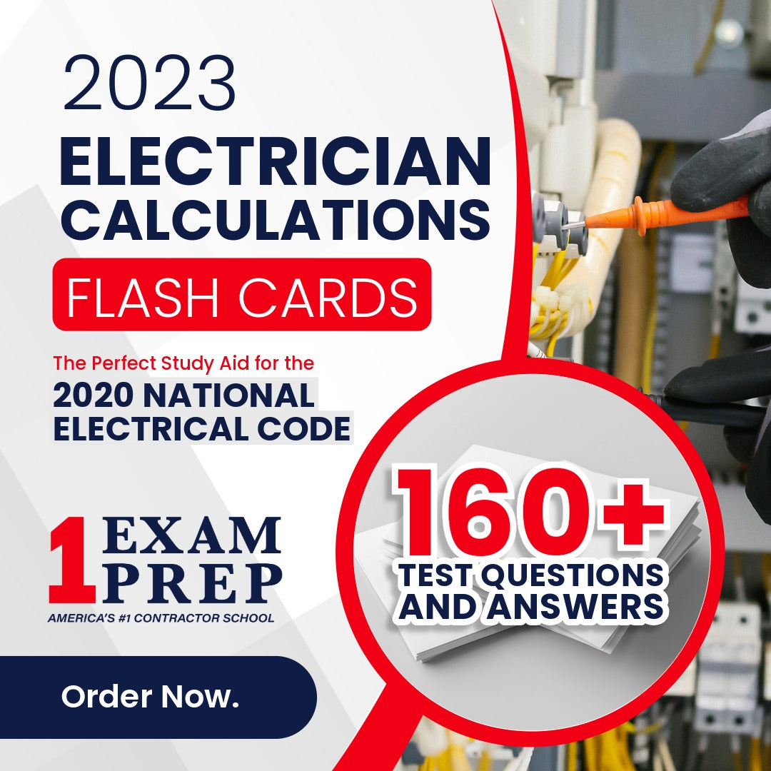 2023 Practical Calculations for Electricians Exam Prep Flash Cards
