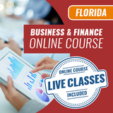 Curso de preparación en línea para el examen de Negocios y finanzas para el estado de Florida (Negocios y Finanzas - Español)