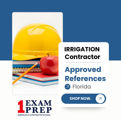 Florida Irrigation Contractor Exam Approved Reference Books