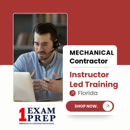 Florida Mechanical Contractor Exam Instructor Led Training