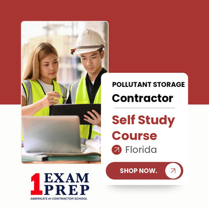 Florida Pollutant Storage Contractor Exam Self Study Course