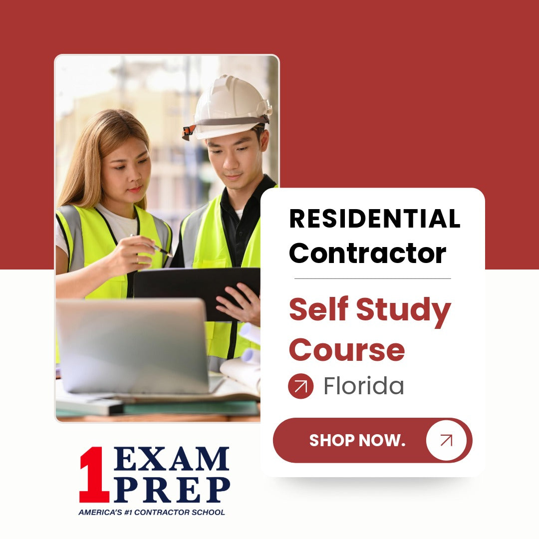 Florida Residential Contractor Exam Self Study Course