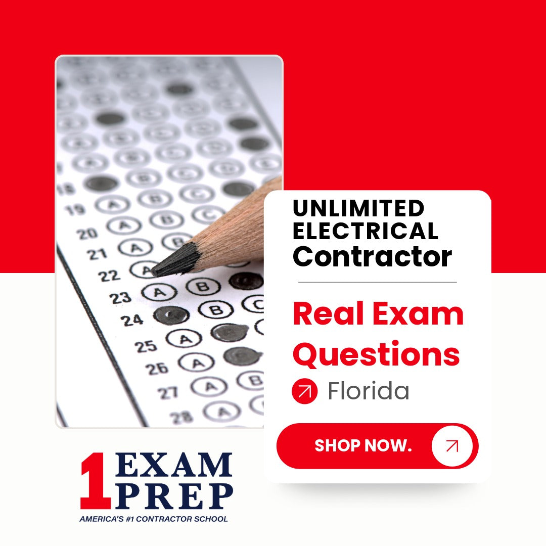 Florida Unlimited Electrical Contractor Exam Real Exam Questions