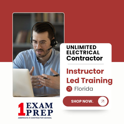 Florida Unlimited Electrical Contractor Exam Instructor Led Training