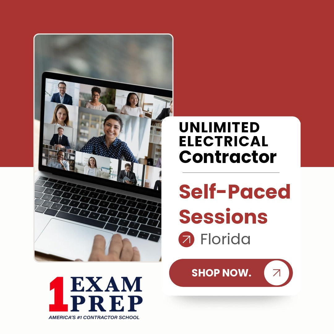 Florida Unlimited Electrical Contractor Exam Self Paced Sessions