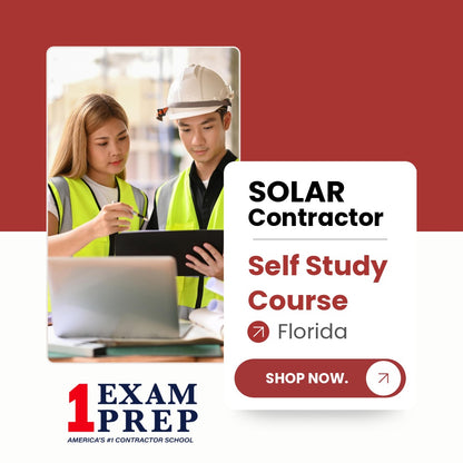 Florida Solar Contractor Exam Self Study Course