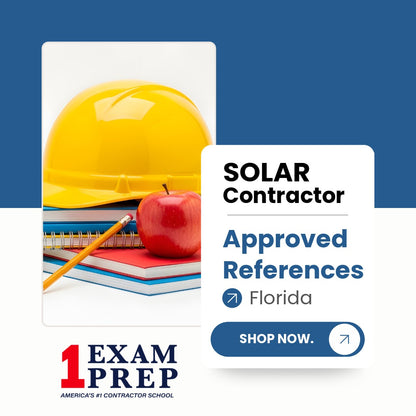 Florida Solar Contractor Exam Approved Reference Books