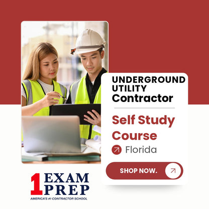 Florida Underground Utility Contractor Exam Self Study Course