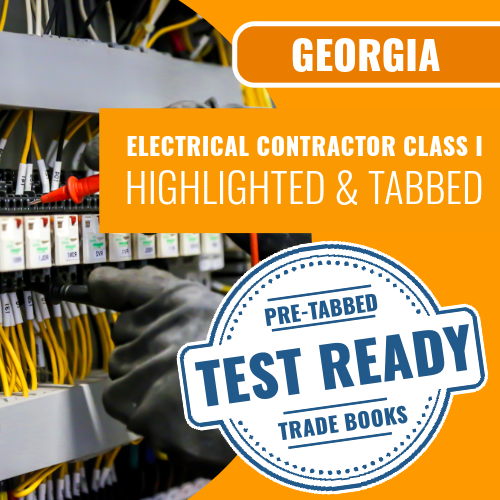 Paquete de libros para contratistas residenciales y básicos de Georgia (8 libros)