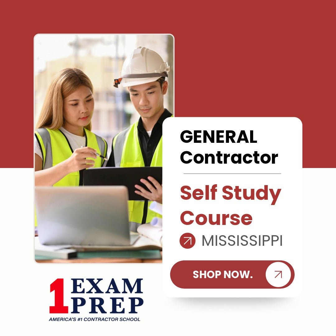 Mississippi General Contractor Exam Self Study Course