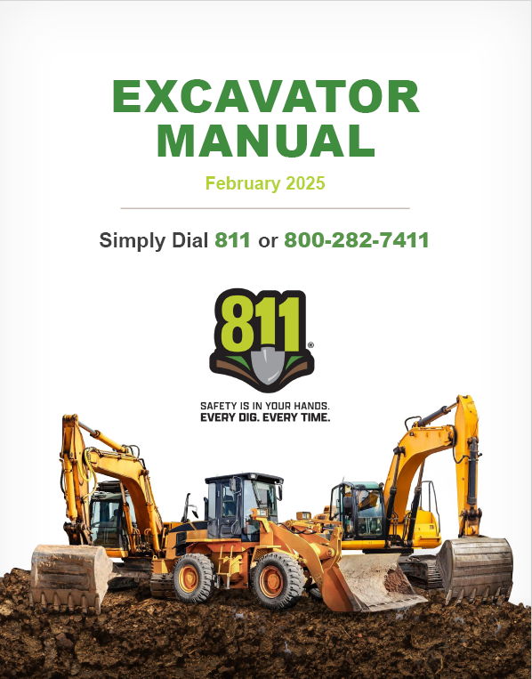 Georgia Excavator Manual, 2025
