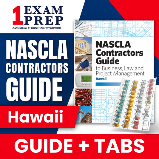 Hawaii NASCLA Contractor's Guide to Business, Law and Project Management, 1st Edition + Tabs Bundle