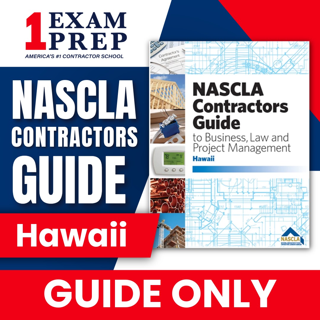 Hawaii NASCLA Contractor's Guide to Business, Law and Project Management, 1st Edition