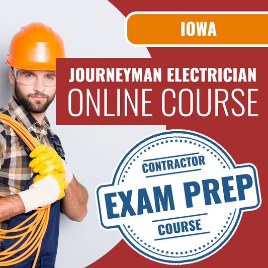 Iowa Journeyman Electrician - Online Exam Prep
