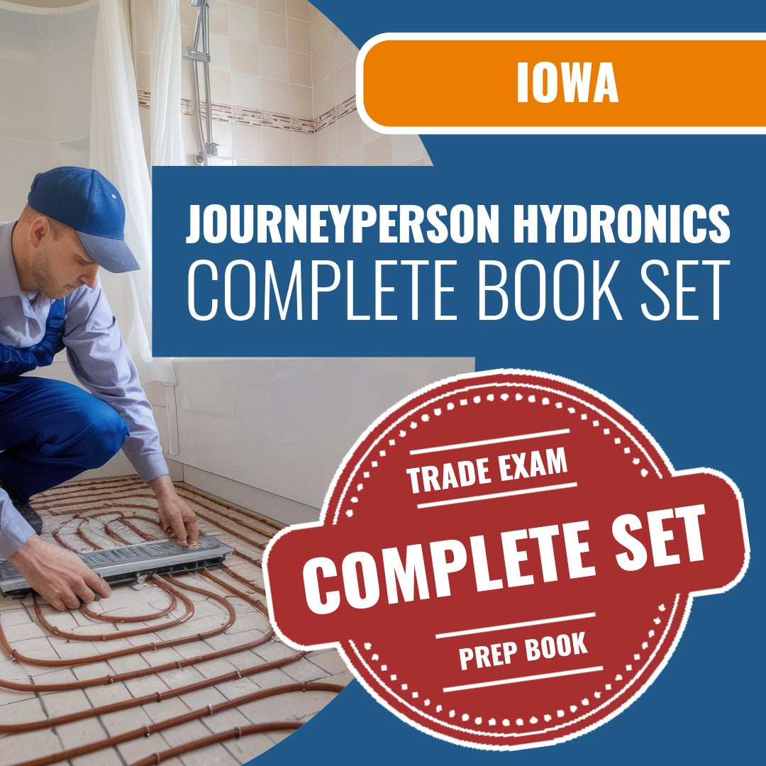 Iowa Journeyperson Hydronics with Gas Book Package