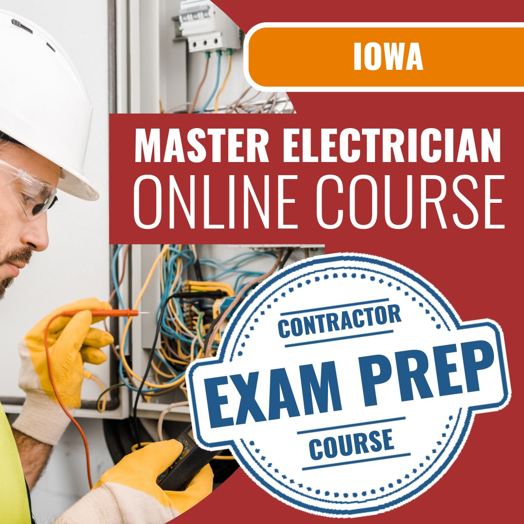 Iowa Master Electrician - Online Exam Prep