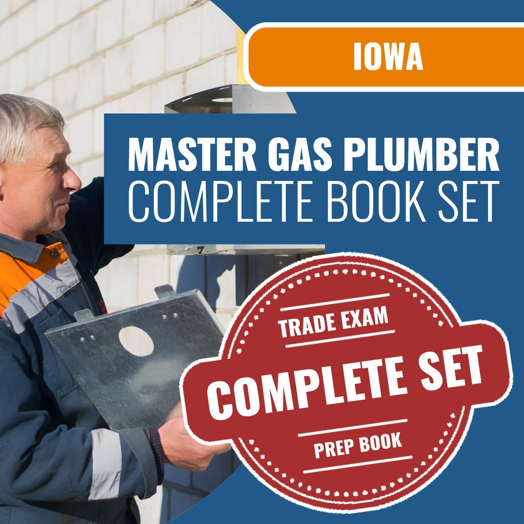 Iowa Master Plumber with Gas Book Package