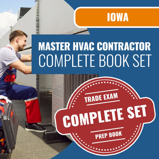 Iowa Master HVAC & Refrigeration with Gas Contractor Book Package