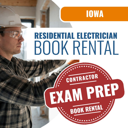 
Iowa Residential Electrician - Books & Courses Rental Package
