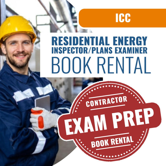 ICC Residential Energy Inspector/Plans Examiner - 79 - Books & Courses Rental Package