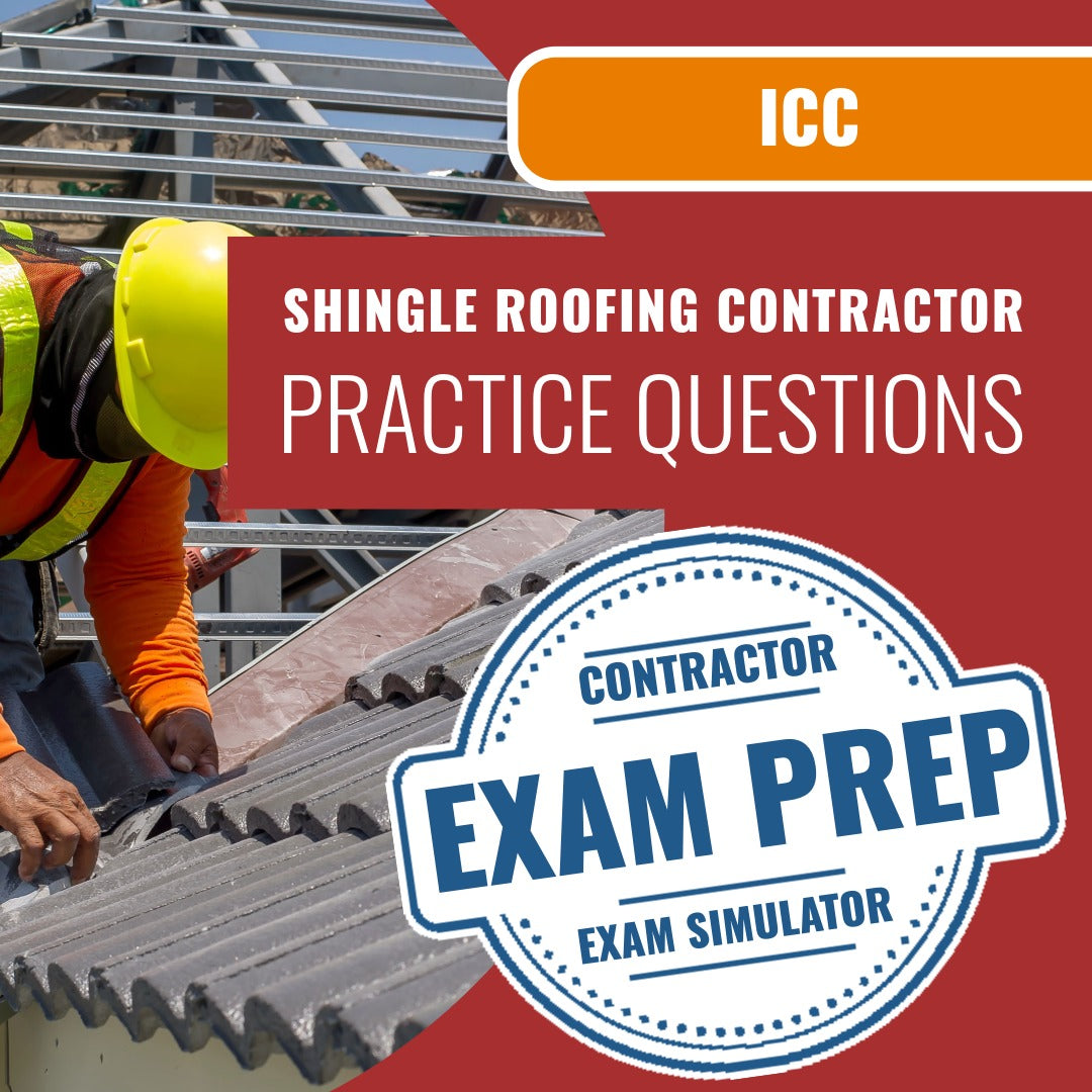 ICC National Shingle Roofing Contractor - F15-N Exam - Online Practice Questions