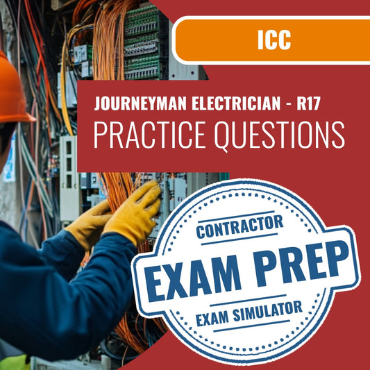 ICC Journeyman Electrician - R17 Exam - Online Practice Questions