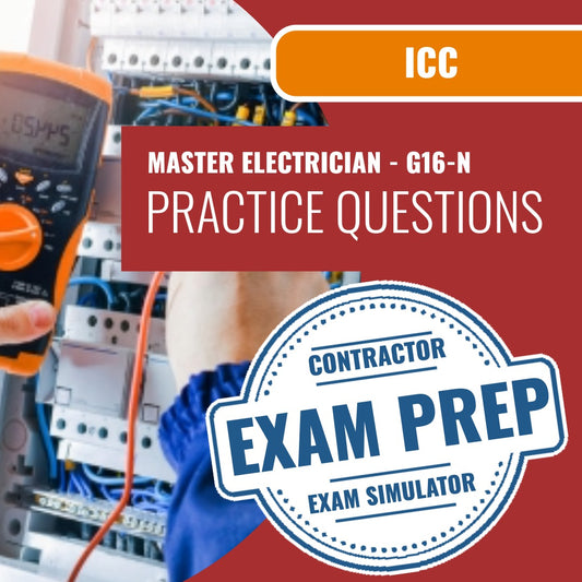 ICC Master Electrician - G16-N Exam - Online Practice Questions