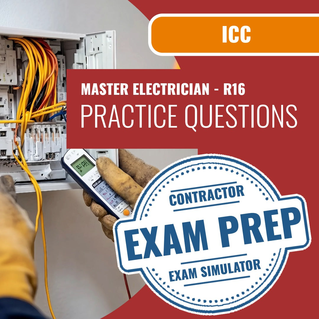 ICC Master Electrician - R16 Exam - Online Practice Questions