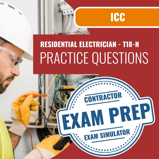 ICC Residential Electrician - T18-N Exam - Online Practice Questions