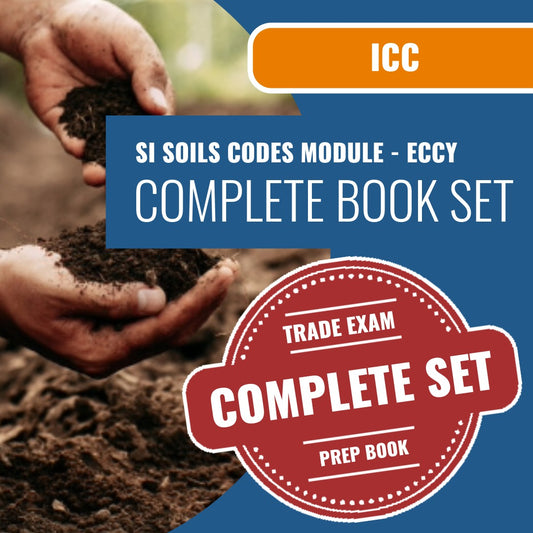 ICC SI Soils Codes Module - ECCY Exam Book Package