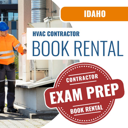 Idaho HVAC Contractor - Books & Courses Rental Package