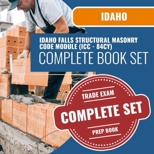 San Antonio Texas Structural Masonry Code Module (ICC - 84CY) Exam Book Package