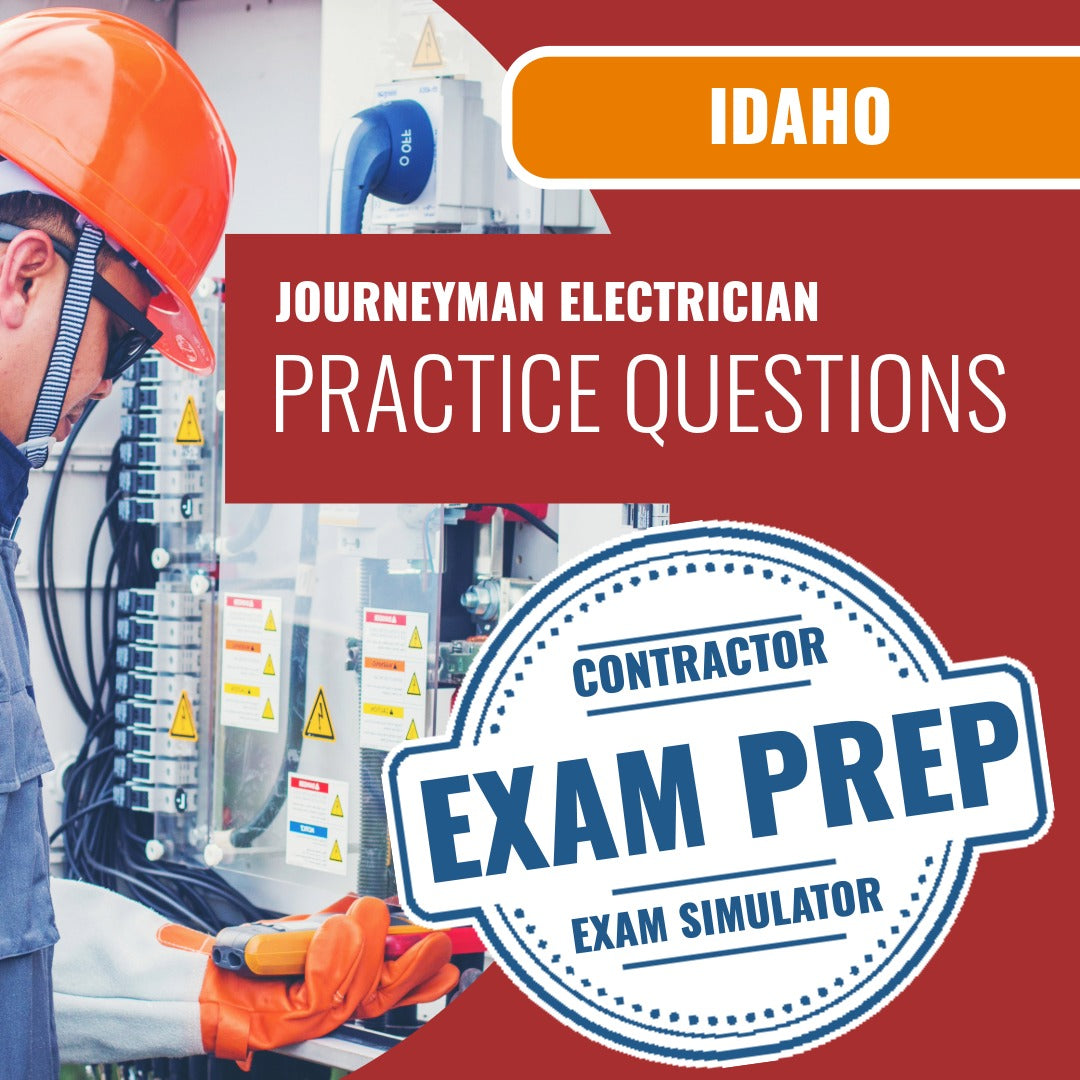 Idaho ID Journeyman Electrician - Online Practice Questions