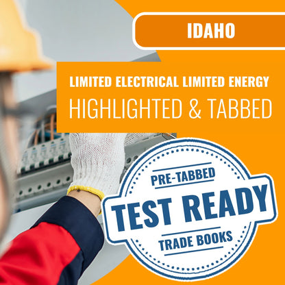 
Idaho Limited Electrical Limited Energy Installer Contractor Highlighted & Tabbed Book Package
