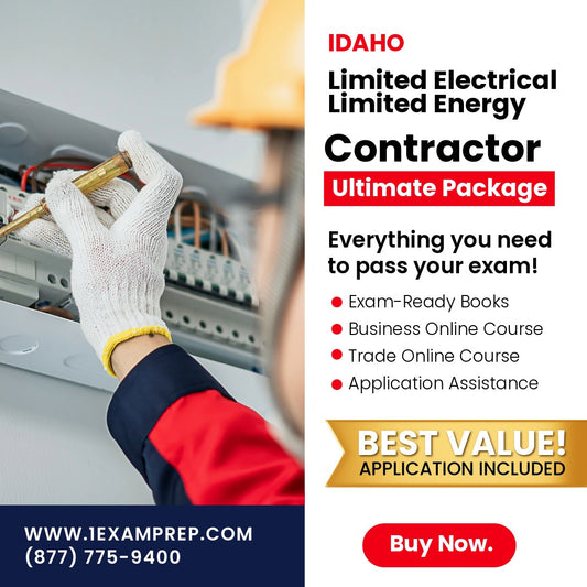 Idaho Limited Electrical Limited Energy Installer Contractor Ultimate Exam Prep Rental