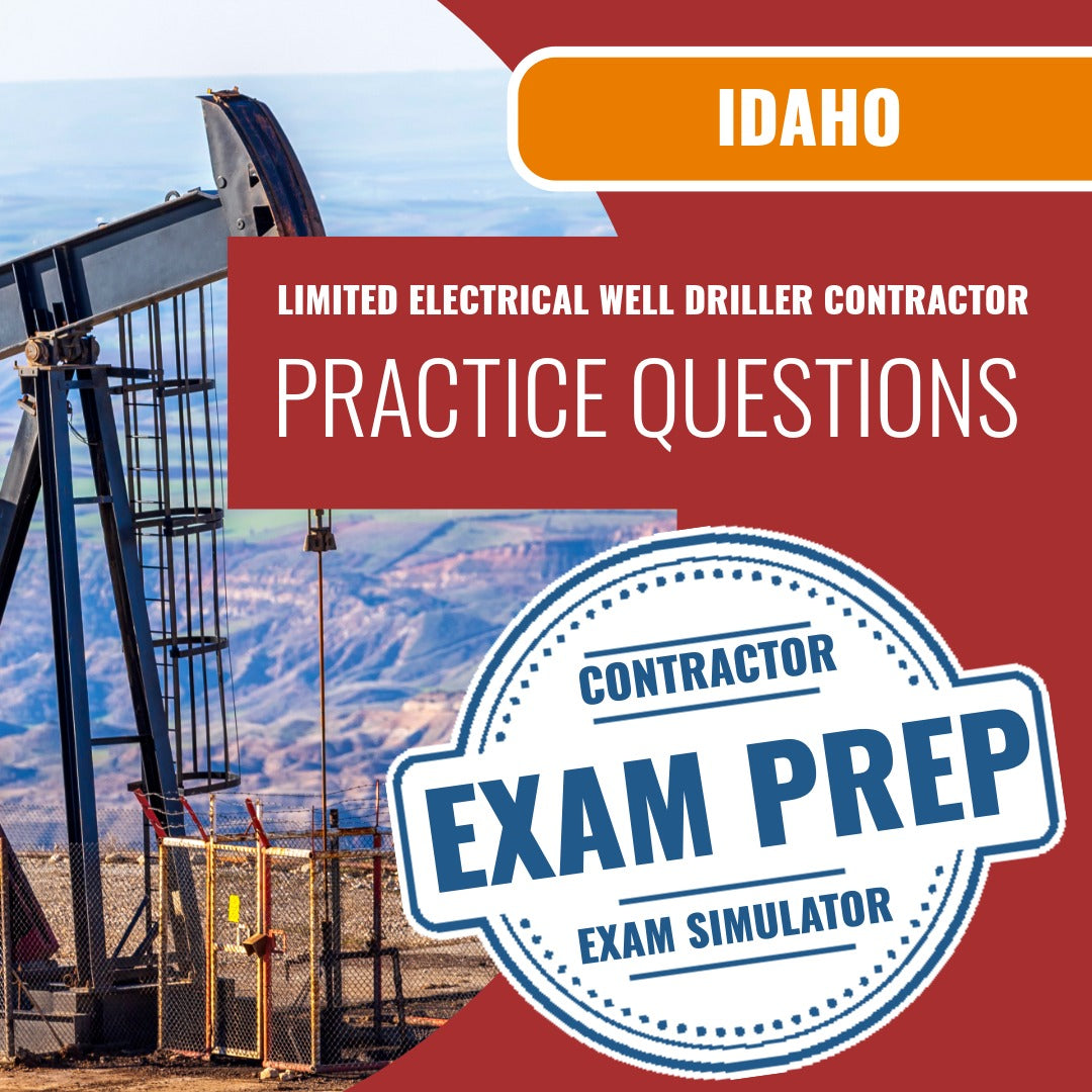 Idaho Limited Electrical Well Driller - Online Practice Questions