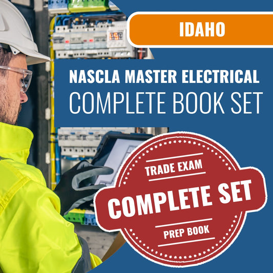 Idaho NASCLA Master Electrical Contractor Exam Book Package