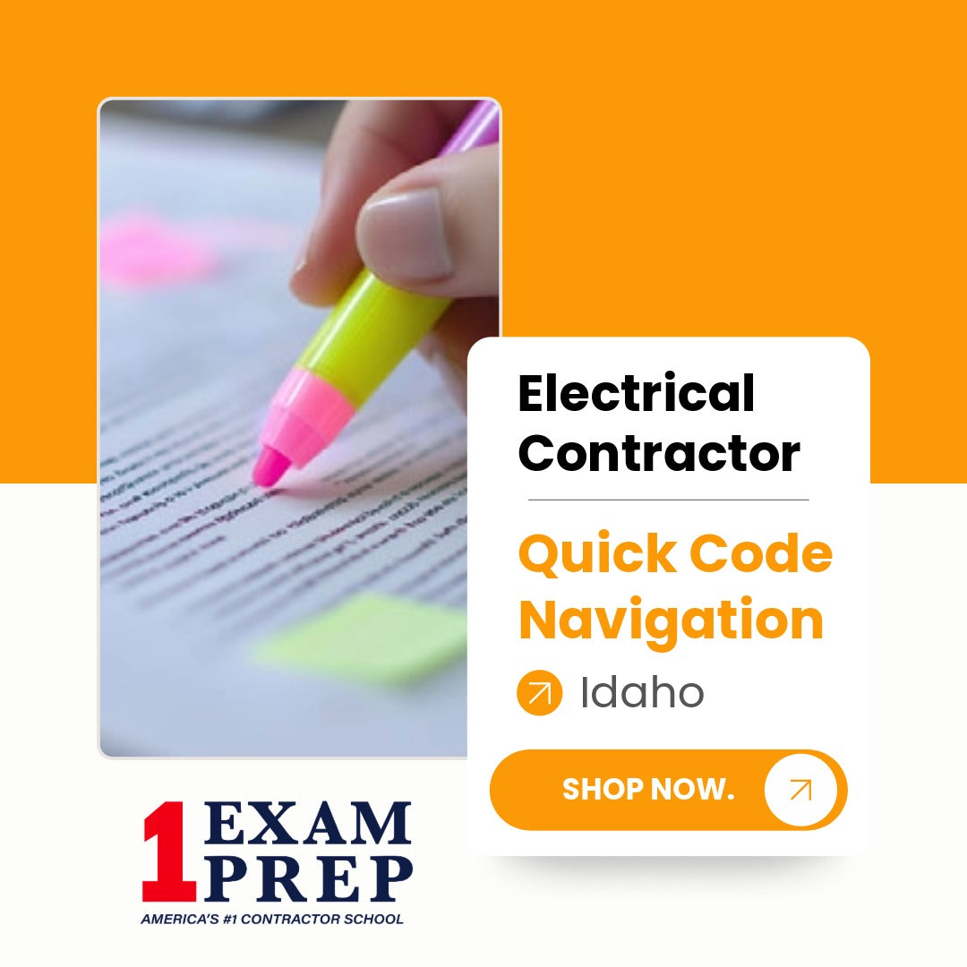 Idaho Electrical / Limited Electrical Contractor Quick Code Navigation