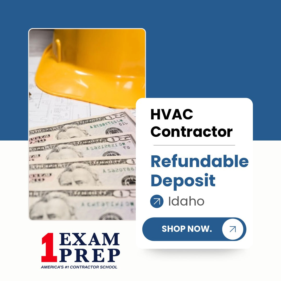 Idaho HVAC Contractor Refundable Deposit