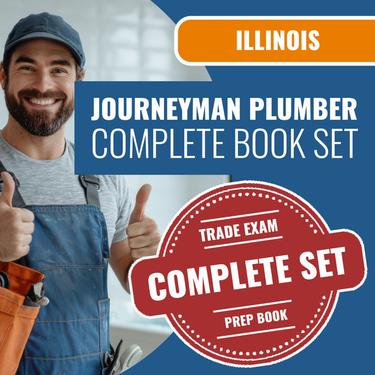 Chicago Illinois Plumber (Journeyman) Book Package