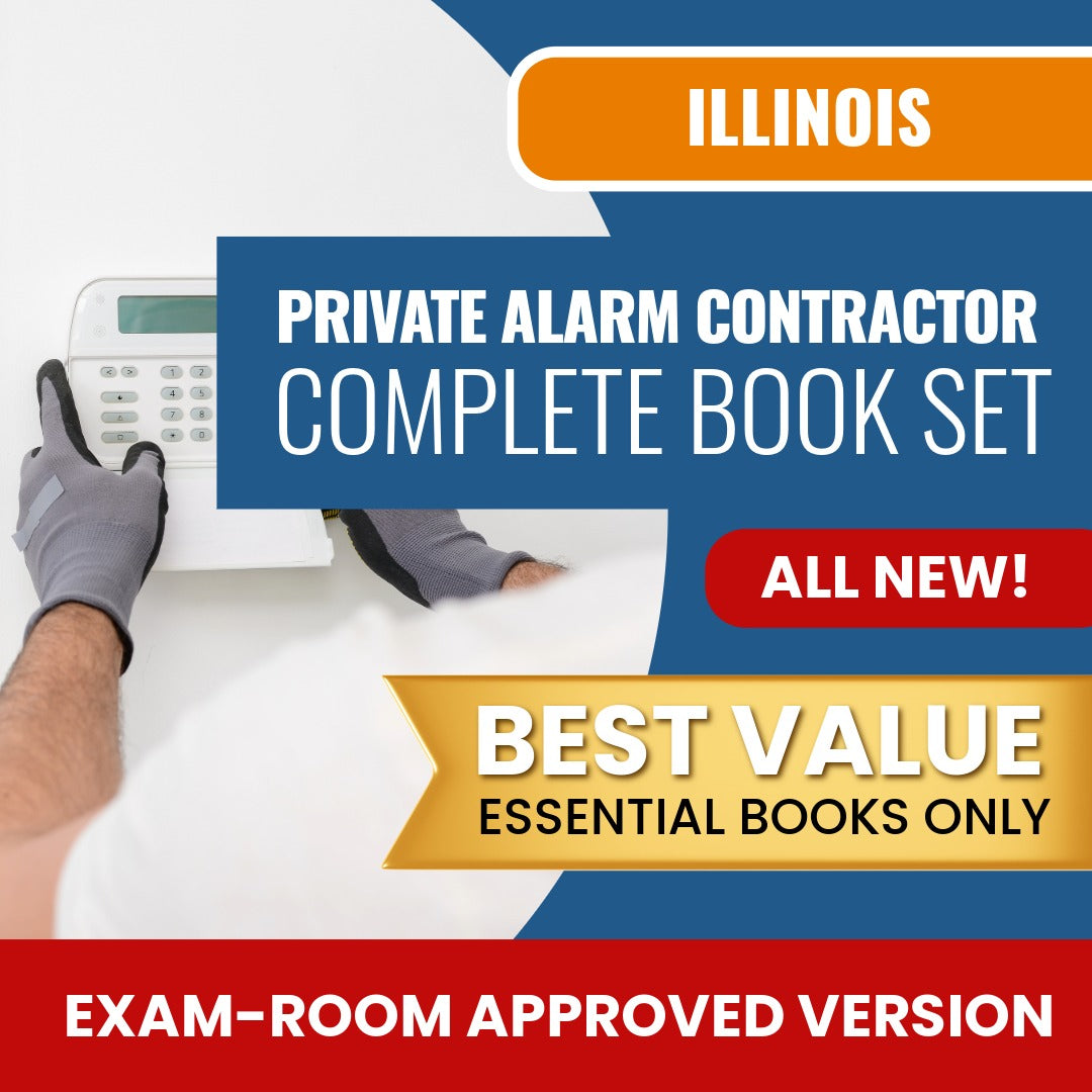 Illinois Private Alarm Contractor Books Allowed into Exam Package