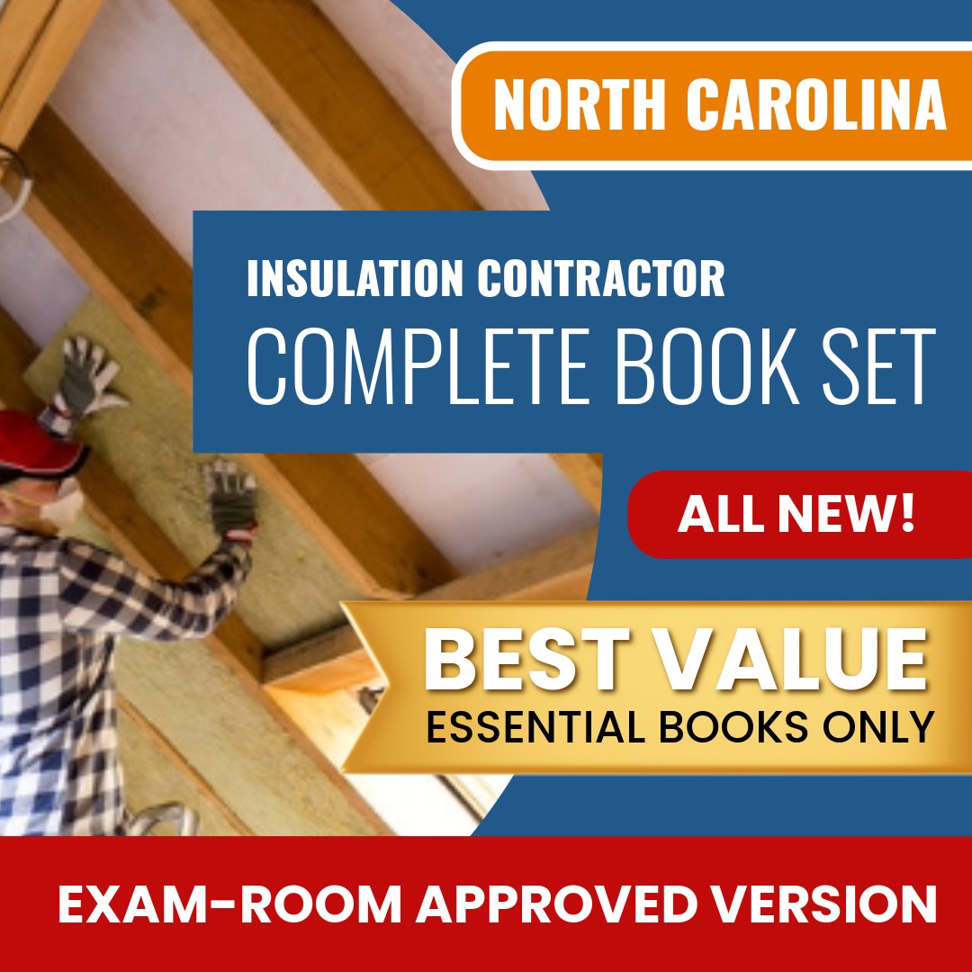 North Carolina Insulation Contractor Books Allowed into Exam Package