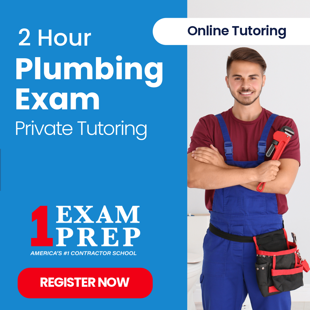 2 Hours Private Plumbing Exam Tutoring
