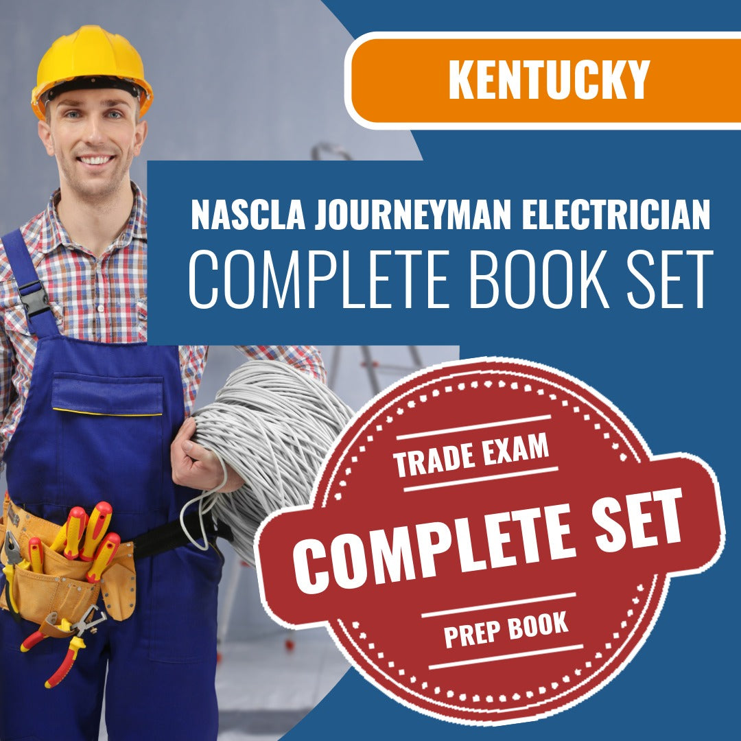Kentucky NASCLA Journeyman Electrician Exam Book Package