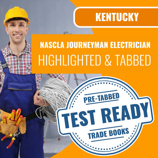 Kentucky NASCLA Journeyman Electrician - Highlighted and Tabbed Book Package