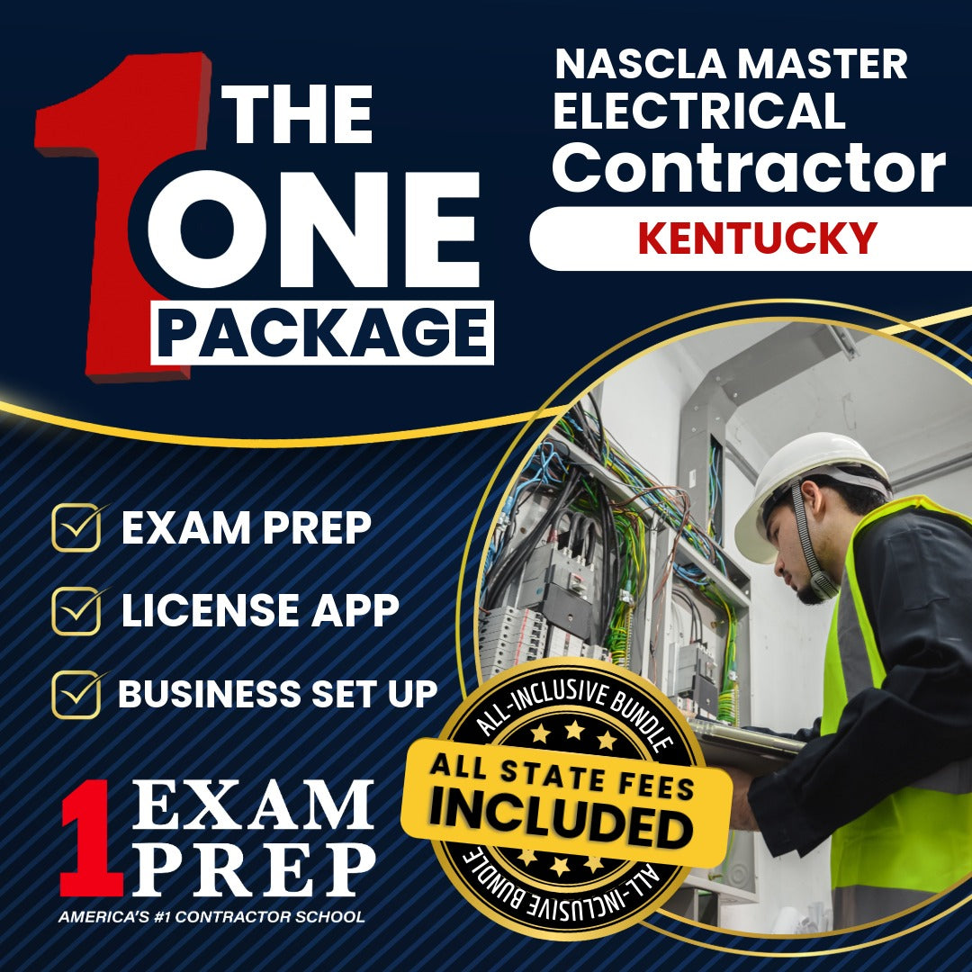 The 1 Package: All-Inclusive Kentucky NASCLA Master Electrical Contractor Licensing & Business Setup