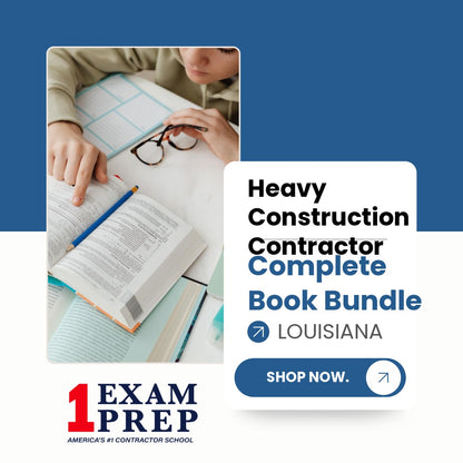 Louisiana Heavy Construction Contractor Exam Complete Book Bundle